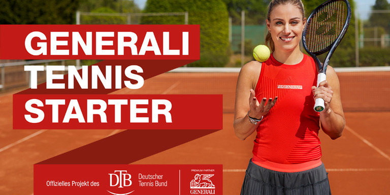 Werde zum Generali Tennis Starter Hero-Club
