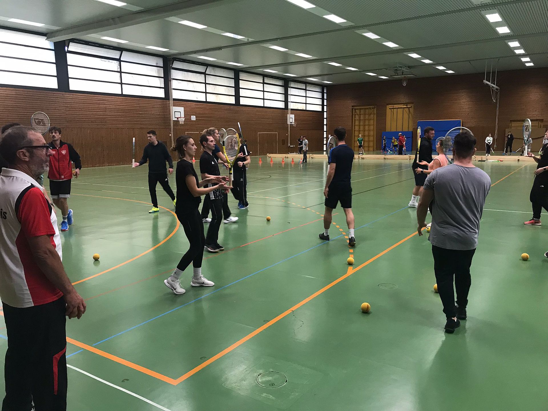 Veranstaltung „Tennis in der Schule“ am Seminar für Ausbildung und Fortbildung der Lehrkräfte (GWHR) in Weingarten